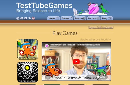 科学主题小游戏合集-TestTubeGames