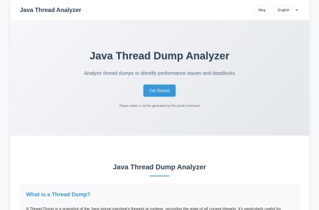 Java 线程转储分析工具