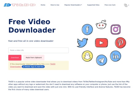 TikDD 抖音去水印下载
