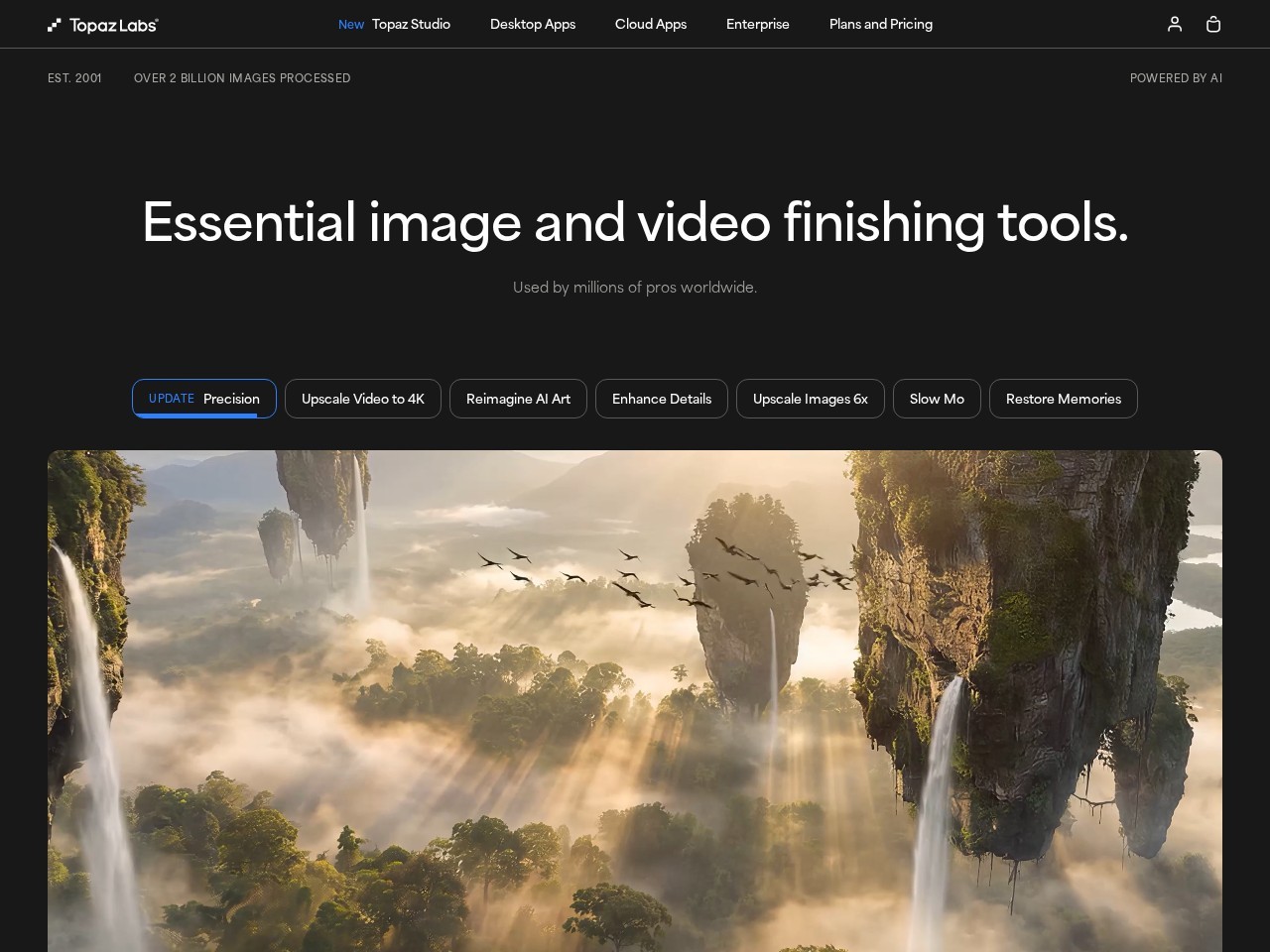Topaz Video AI – AI视频增强软件