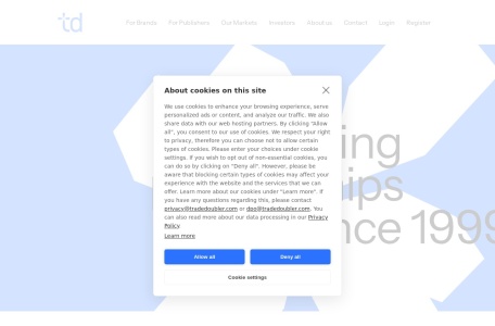 Tradedoubler_全球性的联盟营销网络，提供建立专属网络以完美管理联盟计划的可能性