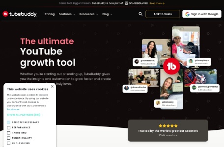 TubeBuddy: YouTube Channel Growth & Management Tool for Creators
