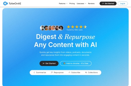 TubeOn AI 视频摘要