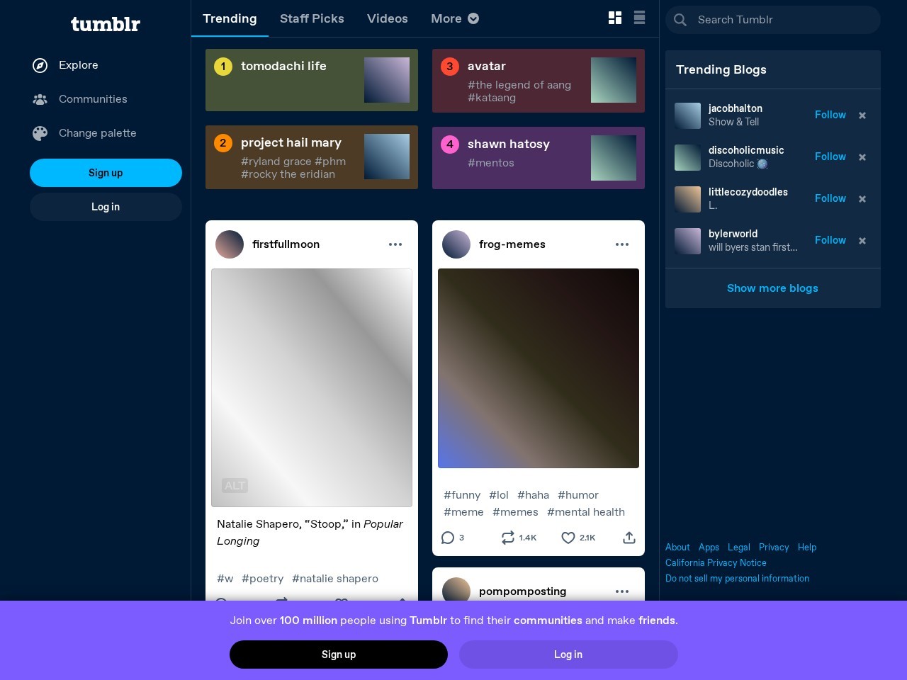 Tumblr 一个短格式博客平台