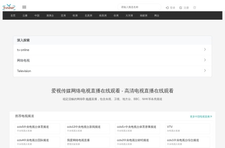 爱视传媒网络电视直播在线观看