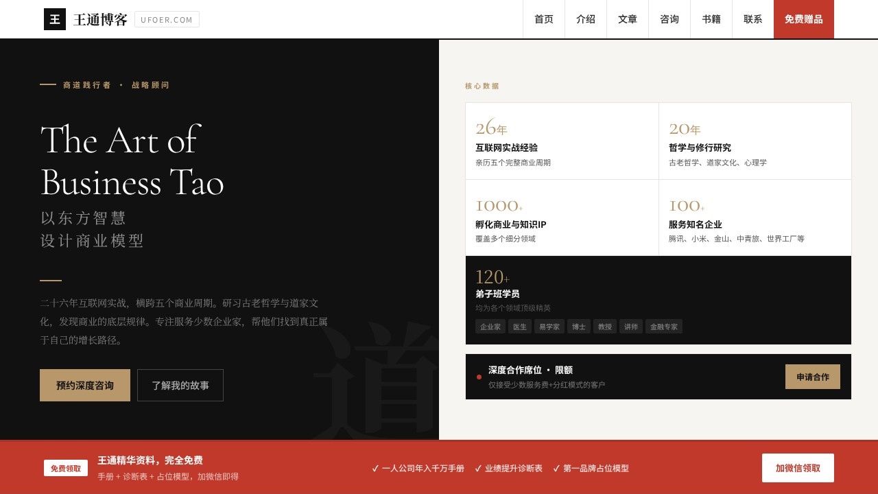 王通博客
