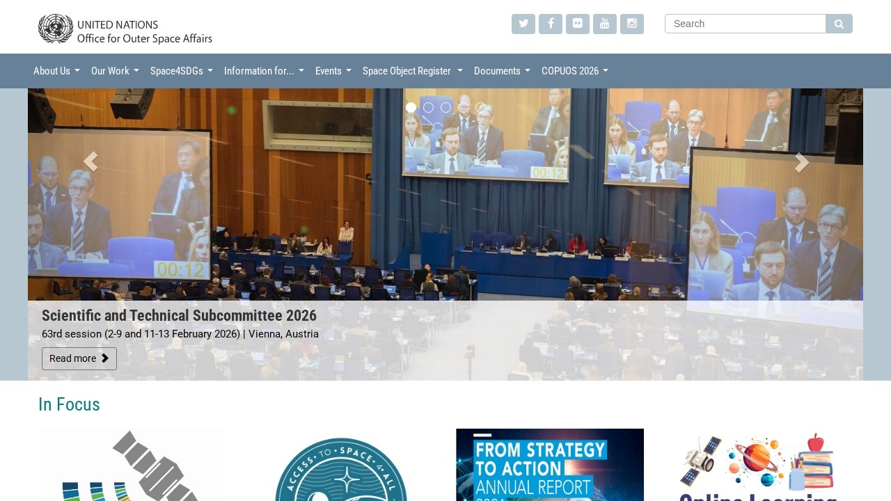 联合国和平利用外层空间委员会