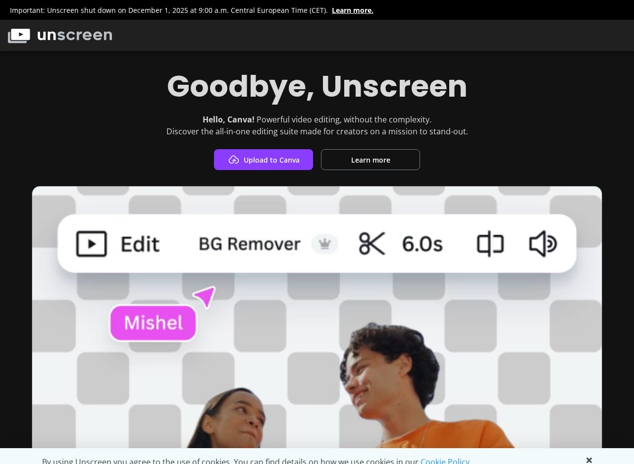 Unscreen