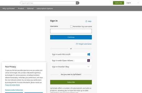 UpToDate临床顾问