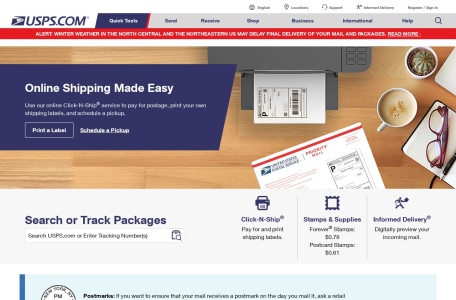 USPS_美国邮政，查看您的电子邮件中收到的邮件，通过Informed Delivery ®通知预览邮件并跟踪包裹