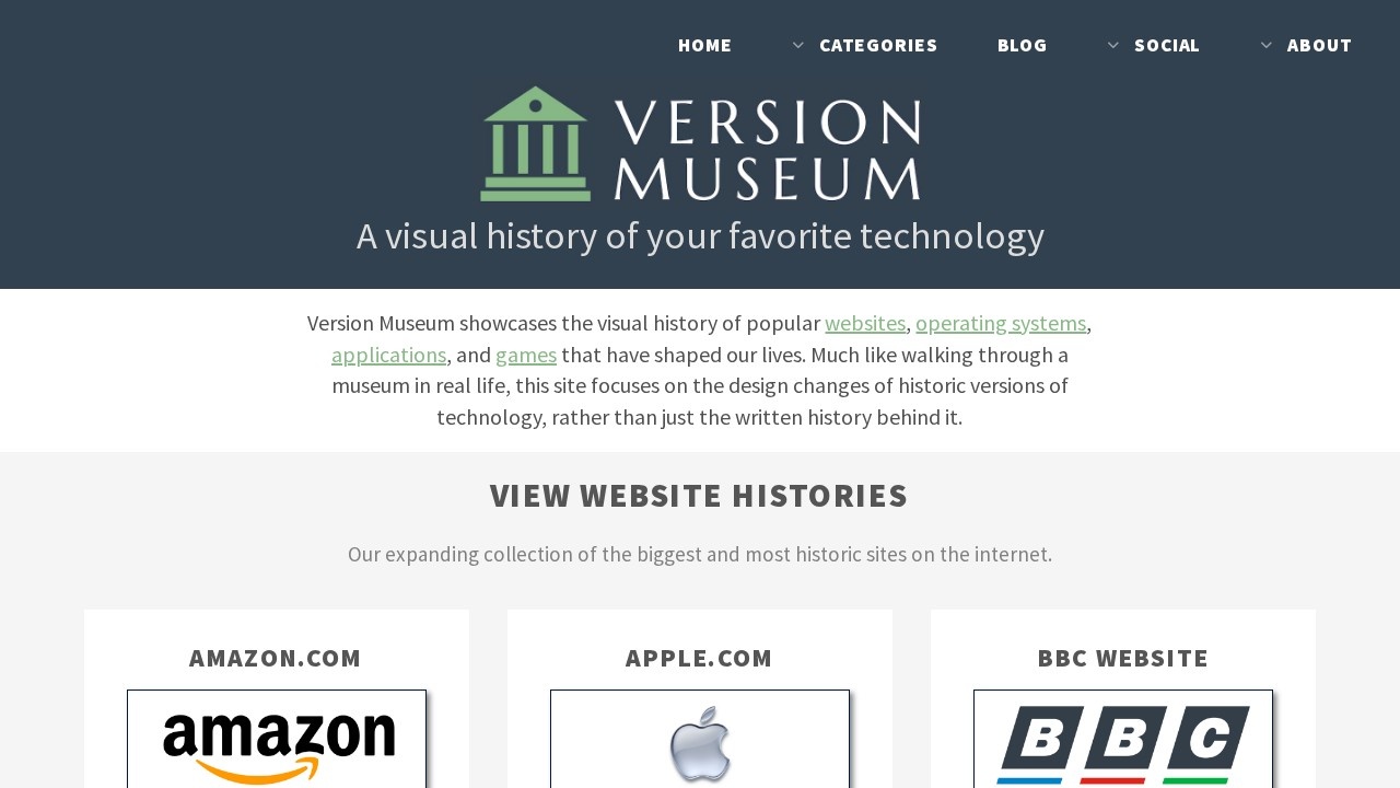 Version Museum