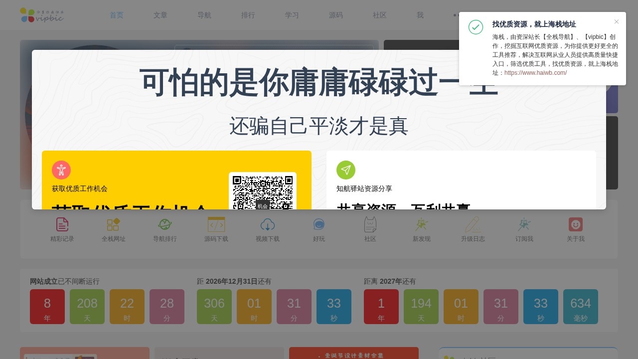 vipbic前端网址导航