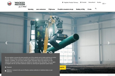 Wacker Neuson – Stavební stroje a zařízení