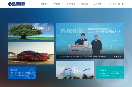 万向集团公司 – 现代化跨国企业集团