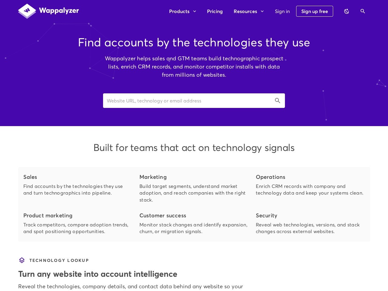 wappalyzer
