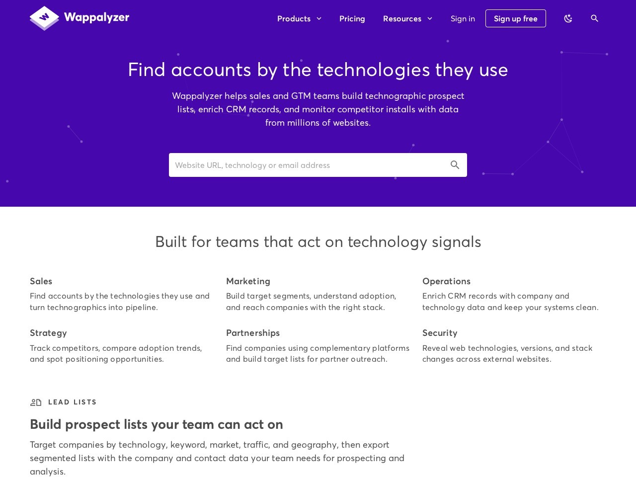 wappalyzer