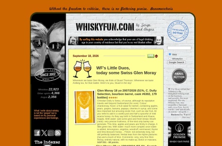 Whisky Fun by Serge and Angus