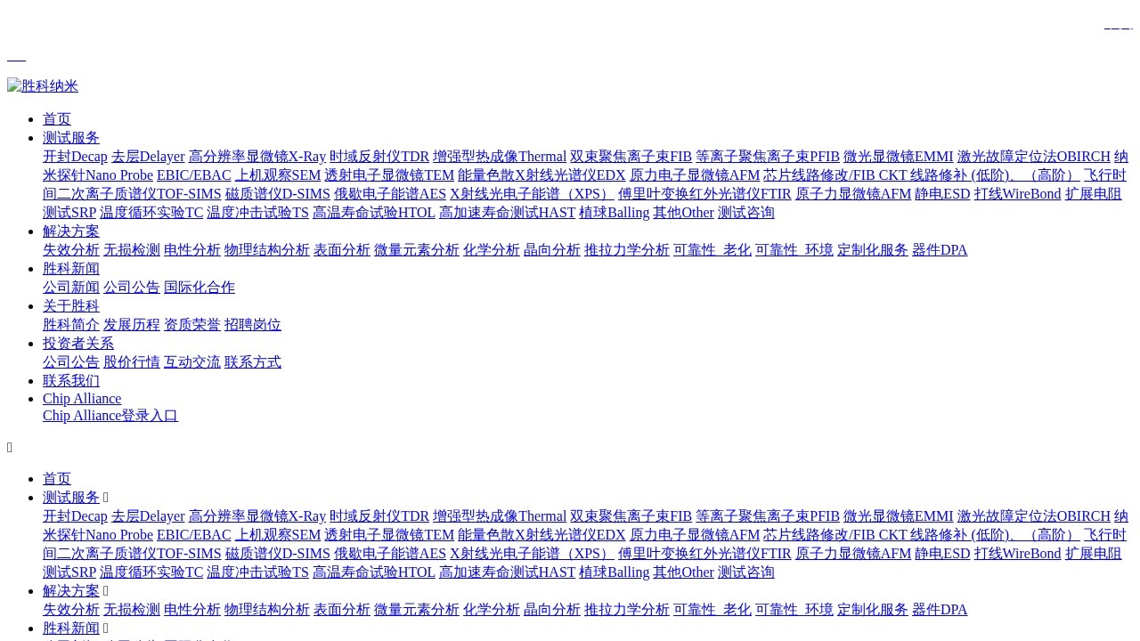 胜科纳米（苏州）股份有限公司