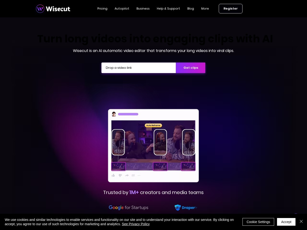 wisecut – 人工智能视频编辑工具