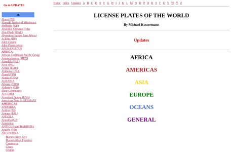 世界车牌资料库
