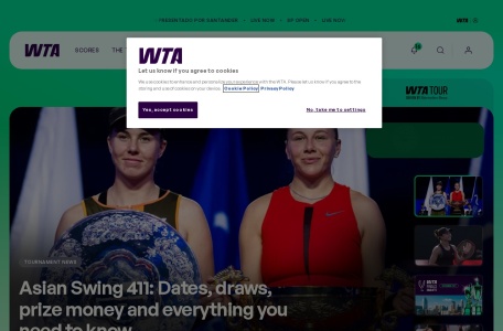 The Official Home of the Women’s Tennis Association | WTA Te