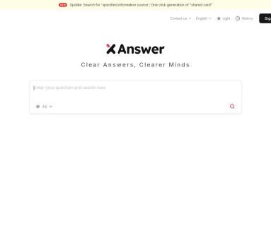 XAnswer