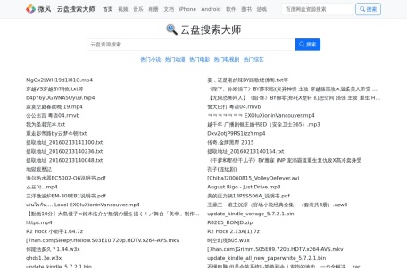 云盘搜索大师