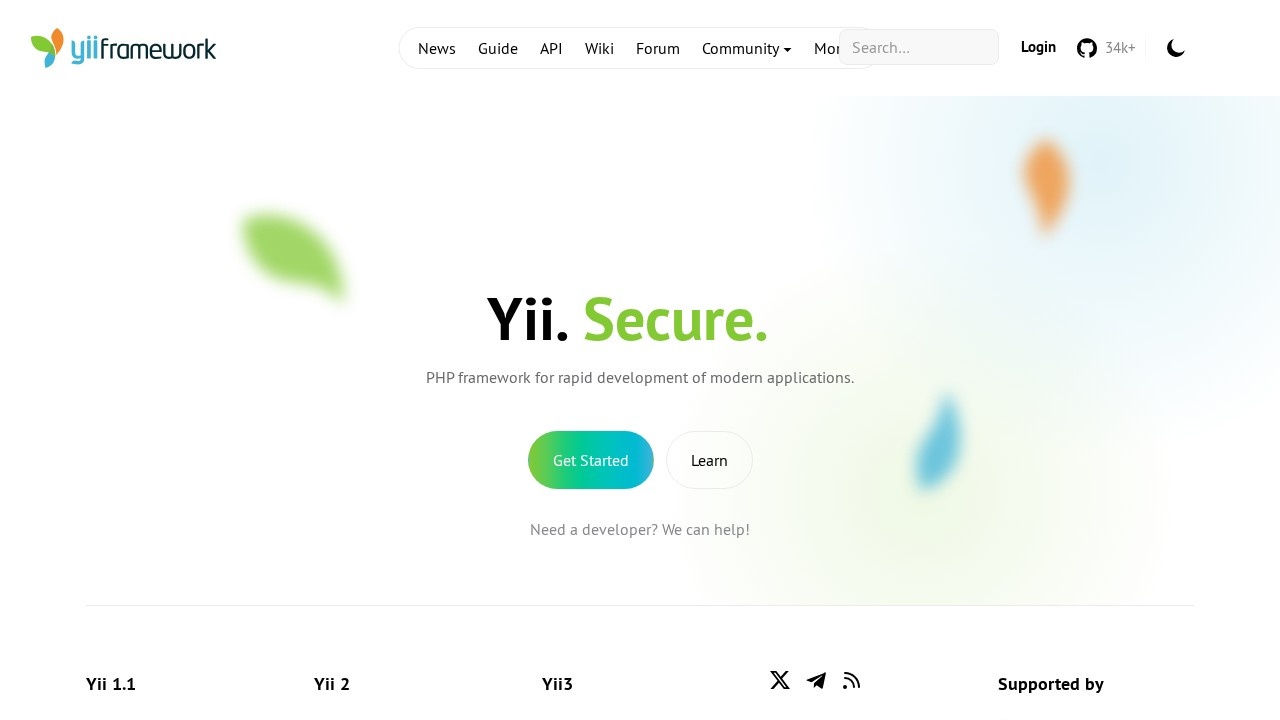 Yii PHP Web开发框架