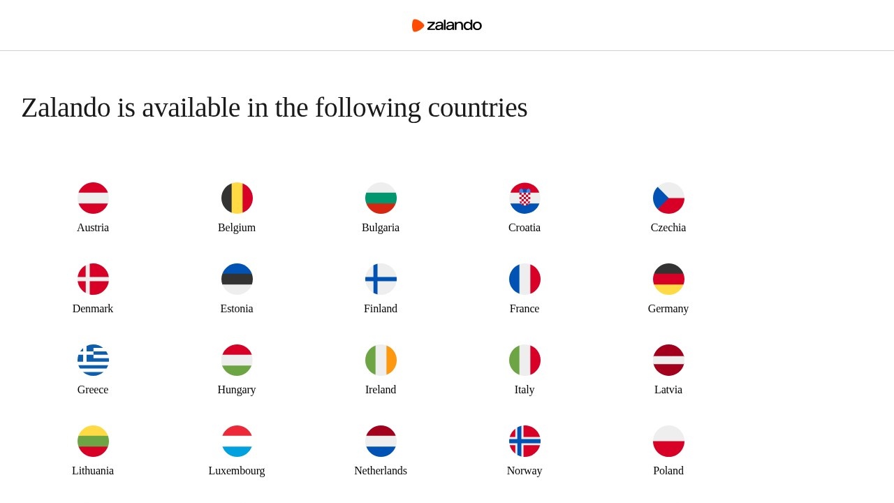 Zalando–欧洲时尚购物平台