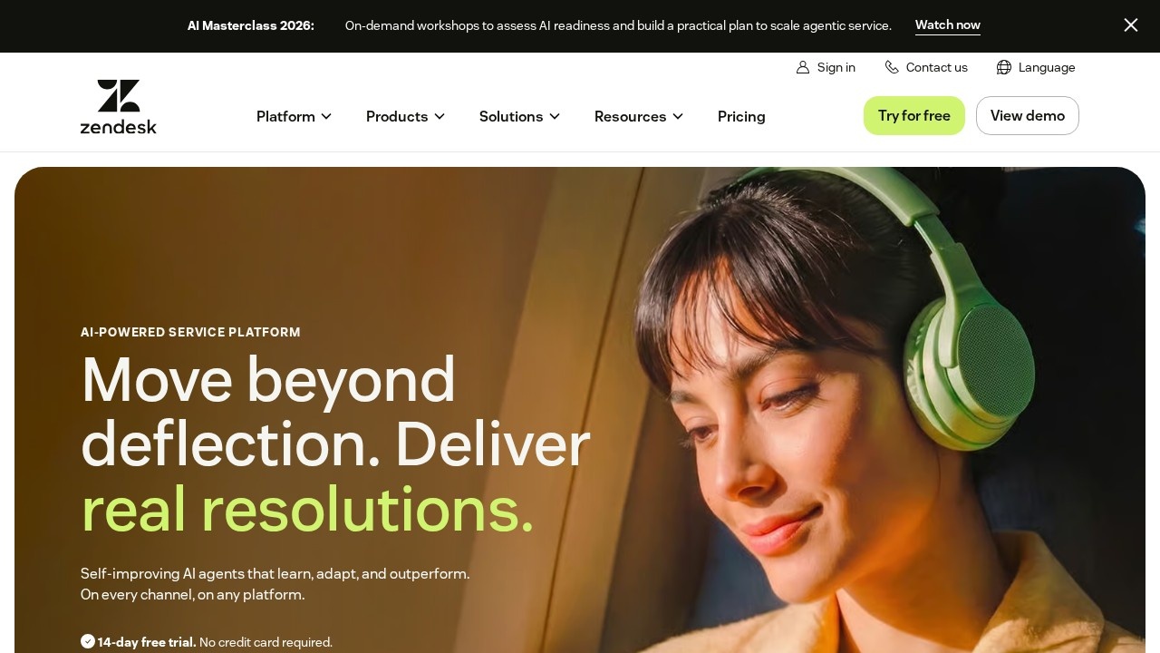 Zendesk–智能客服工单系统