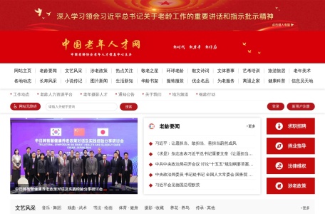 中国老年人才网-我爱网址导航