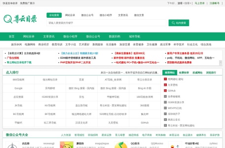 尊云网站分类目录