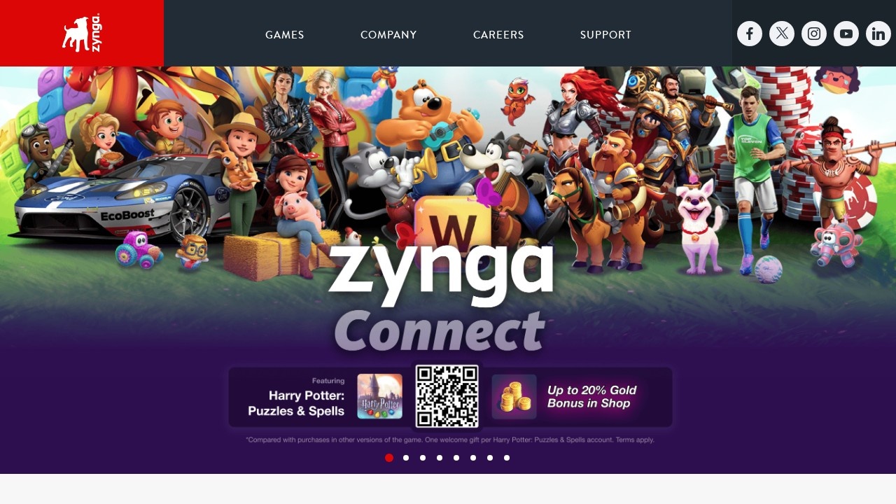 Zynga–移动社交游戏开发