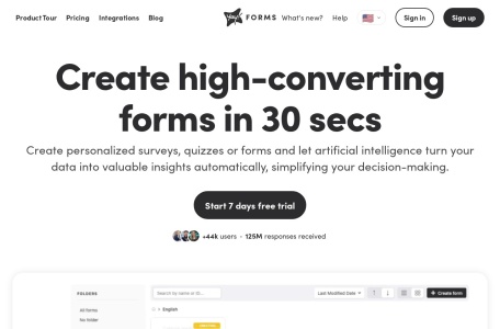 Yay! Forms