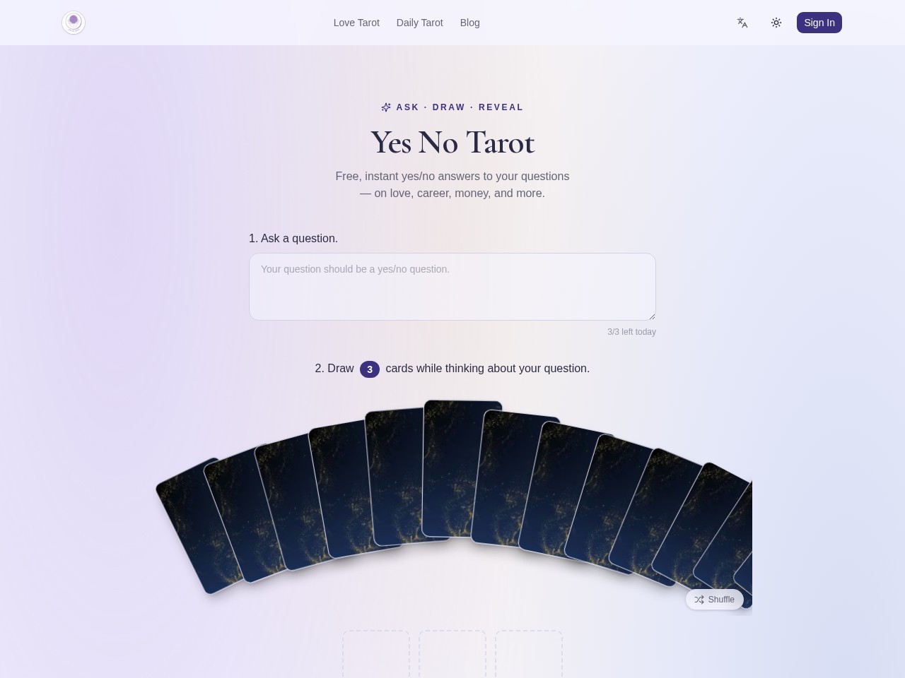 yesnotarot