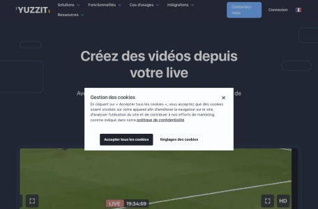 Yuzzit – Video editing & live streaming software
