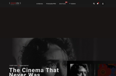 zero1cine – AI movie database翻译站点