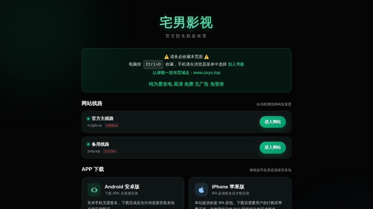 宅男影视-提供全网VIP视频免费在线观看